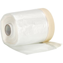 Afdækningsfolie med tape 55 cm x 33 meter - Luxi